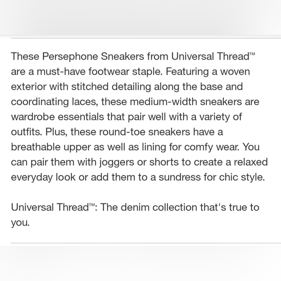 Universal Thread Women's Persephone Sneakers Tan - Picture 5 of 8